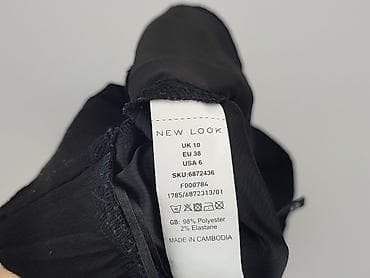 plus size mom jeans: New Look, Spodnie materiałowe damskie, rozmiar M — 5