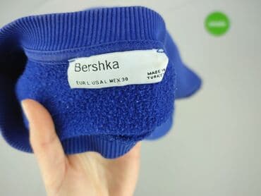 bluzy z nadrukiem szczecin: Bershka, Bluza dla mężczyzn, rozmiar L — 4