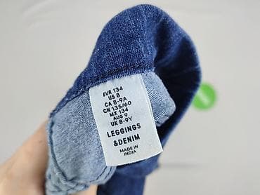 koszula 122: Spodnie jeansowe, 9 lat, 128/134, stan - Idealny — 4