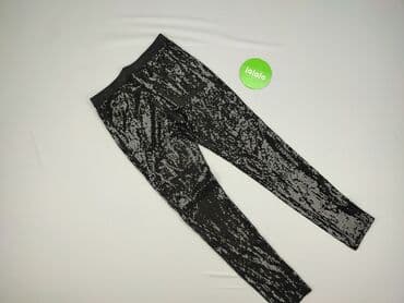 legginsy woskowane matowe: Spodnie damskie, rozmiar M — 2