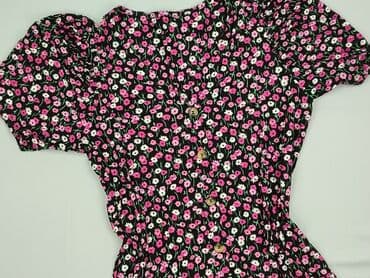 prosta sukienka z bufiastymi rękawami: Women`s dress, size M — 2