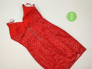 sukienki czerwone mini: Sukienka damska, rozmiar L — 3