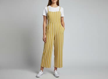 kombinezon z frędzlami zara: Stradivarius, Kombinezon damski, rozmiar L — 6