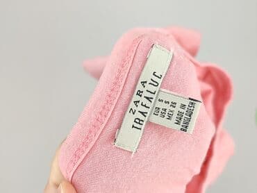 rozowa koszula w paski zara: Zara, T-shirt damski, rozmiar S — 5
