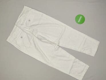 Women: Material trousers for women, size XL (EU 42) — 3