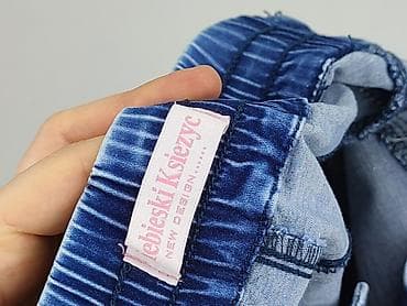 leginsy i stringi: Legginsy dziecięce, Niebieski Księżyc, 10 lat, 140, stan - Idealny — 5