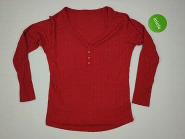 bluza z czerwonym napisem: Love To Lounge, Bluzka damska, L — 2