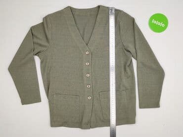 sweter z dekoltem v: Cardigan, Kardigan damski, rozmiar XL — 3