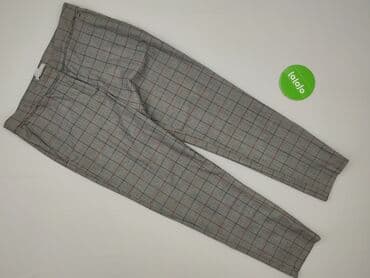 pepco spodnie w krate: H&M, Spodnie materiałowe damskie, rozmiar S — 3