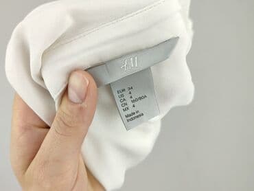 bluzka z kwiatem 3d h: H&M, Bluzka damska, rozmiar XS — 4