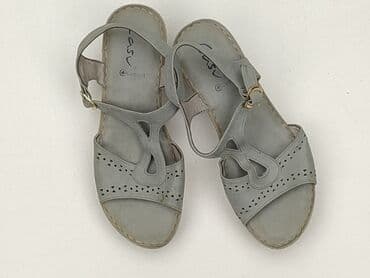 ccc sandały na koturnie 2017: Casu, Sandały damskie, rozmiar 39 — 1