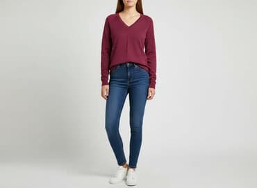 kamizelka góralska wełniana: Sweter damski, rozmiar S — 6