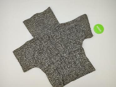 akryl sweter: Ponczo damskie, rozmiar M — 2