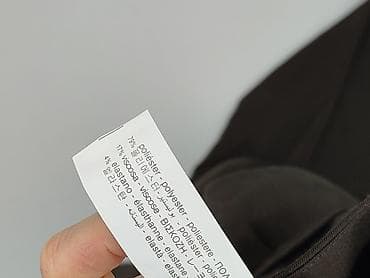 material trousers: Spodnie materiałowe damskie, rozmiar L — 5