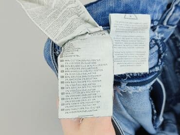 jeans wide: Jeansy damskie, rozmiar S — 6