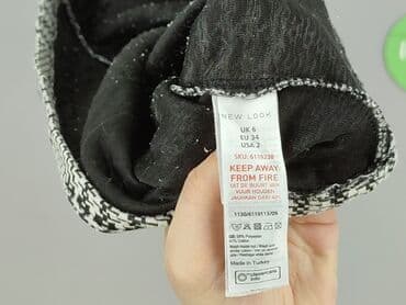 czarne spódniczka plisowane: New Look, Spódnica damska, XS — 4