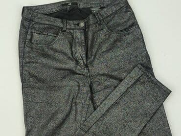 spodnie z zamkiem z boku h m: H&M, Spodnie materiałowe damskie, rozmiar XS — 2