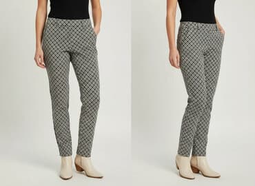 noszone rajstopy za darmo: F&F, Spodnie materiałowe damskie, rozmiar S — 6