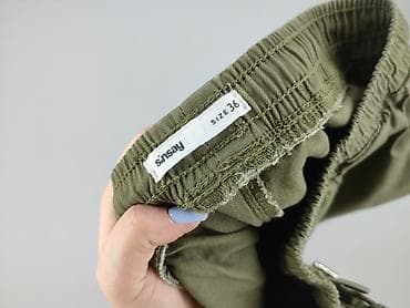 kargo spodnie: Sinsay, Spodnie cargo damskie, rozmiar S — 4