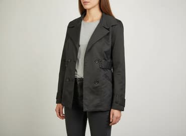 płaszcz jeansowy ochnik: Troll, Płaszcz damski, rozmiar M — 7