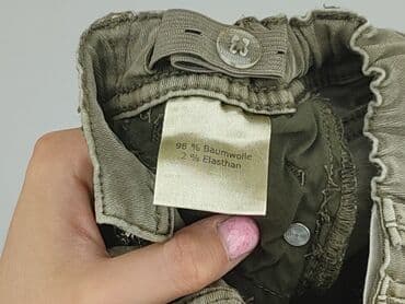 pajacyk niemowlęcy lidl: Denim pants, 9-12 months, condition - Very good — 5
