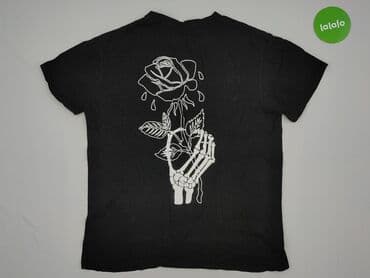 yungblud t shirt h m: BoohooMAN, Koszulka dla mężczyzn, rozmiar L — 4