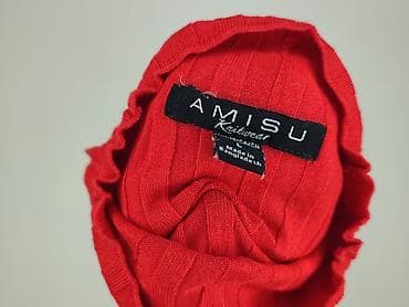 sweter czerwony: Amisu, Sweter damski, rozmiar L — 4