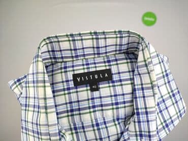 vistula koszule z krótkim rękawem: Vistula, Shirt for men, size L — 4