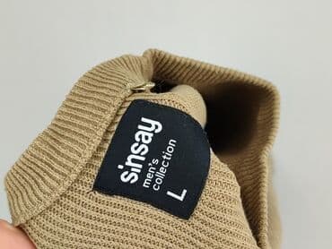 kurtka z futerkiem reserved: Sinsay, Sweter dla mężczyzn, L — 4