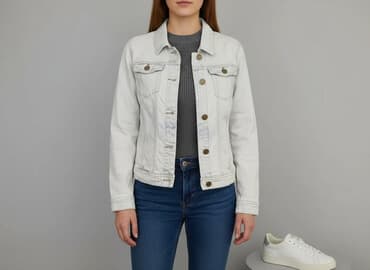 reserved kurtki jeansowe: Kurtka jeansowa damska, rozmiar S — 1