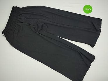 Жінкам: Czarne, damskie spodnie CANDIDA – model z szeroką nogawką - Fason — 3