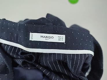 mango garnitur damski: MNG Suit, Spodnie materiałowe damskie, rozmiar XL — 4