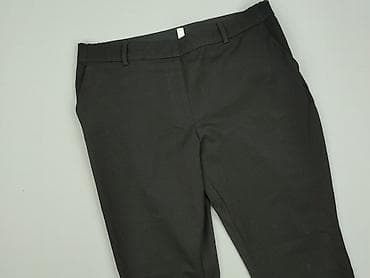gap 16: H&M, Material trousers for women, size XL — 2