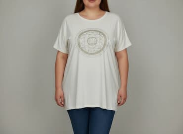 elegancka tunika plus size: Tunika damska, rozmiar 5XL — 1