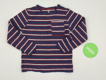 джинсова куртка: Sweatshirt, Okaidi, 8 years, 122-128 cm, condition - Perfect — 2