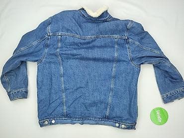 sweter patchwork: Męska kurtka jeansowa, rozmiar M — 3