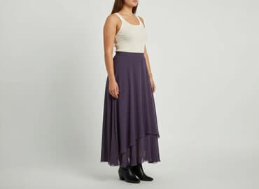 fioletowa spódnice maxi: Spódnica damska, rozmiar XL — 6