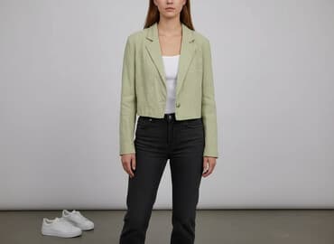 buty zimowe stradivarius: Stradivarius, Marynarka damska, rozmiar S — 6