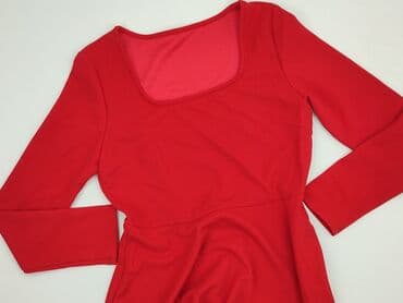 czerwona sukienka pull bear: Sukienka damska, rozmiar L — 1
