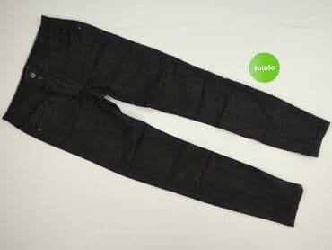 jeansy plus size wysoki stan: Jeansy damskie, rozmiar M — 2