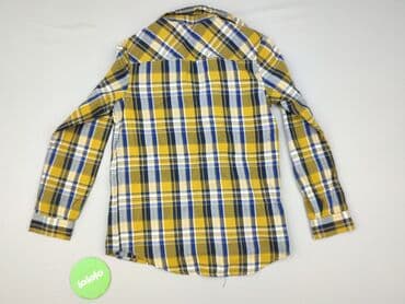 emo koszulka: Shirt 12 years, condition - Perfect, pattern - Cell, color - Yellow — 3
