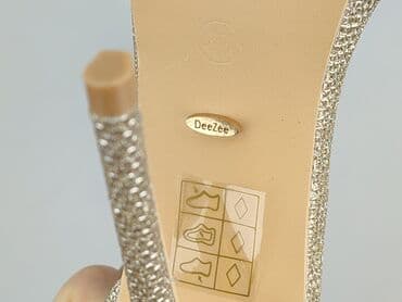 stradivarius pomarańczowe buty na obcasie: Wybierz, Sandały damskie, 37 — 5