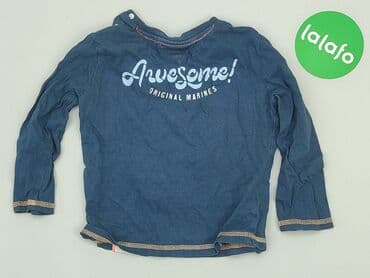 koszule czerwone: Blouse, 1.5-2 years, 86-92 cm, condition - Very good — 3