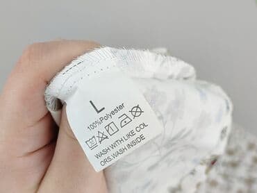 białe luźna bluzki: Bluzka damska, rozmiar L — 4