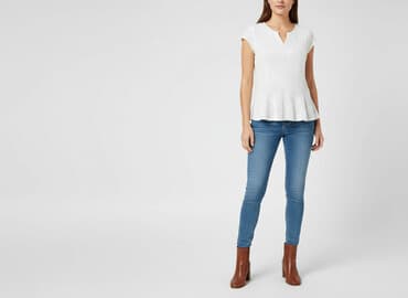 bluzki damskie basic: KappAhl, Bluzka damska, rozmiar M — 6