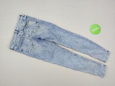 dungarees: Skinny, Jeansy damskie, rozmiar S — 4