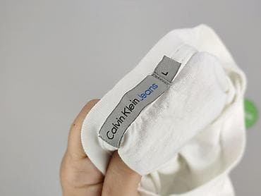 ck bluzki: Calvin Klein Jeans, T-shirt damski, rozmiar L — 4