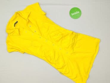 shein zolta sukienka: Sukienka damska, rozmiar M — 2