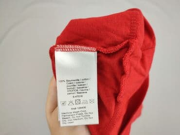 bluza z czerwonym napisem: Linea, Bluzka damska, rozmiar M — 5