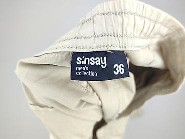 cargo: Męskie spodnie Sinsay Men’s Collection - Rozmiar: 36 (pas z — 4